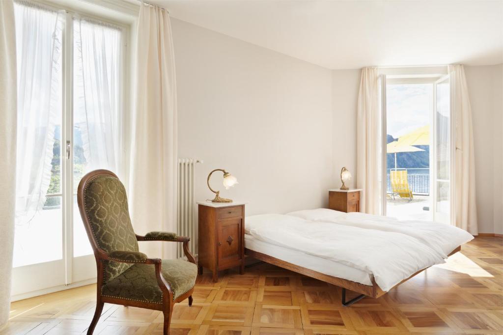 Hotel Terrasse Am See Вицнау Номер фото