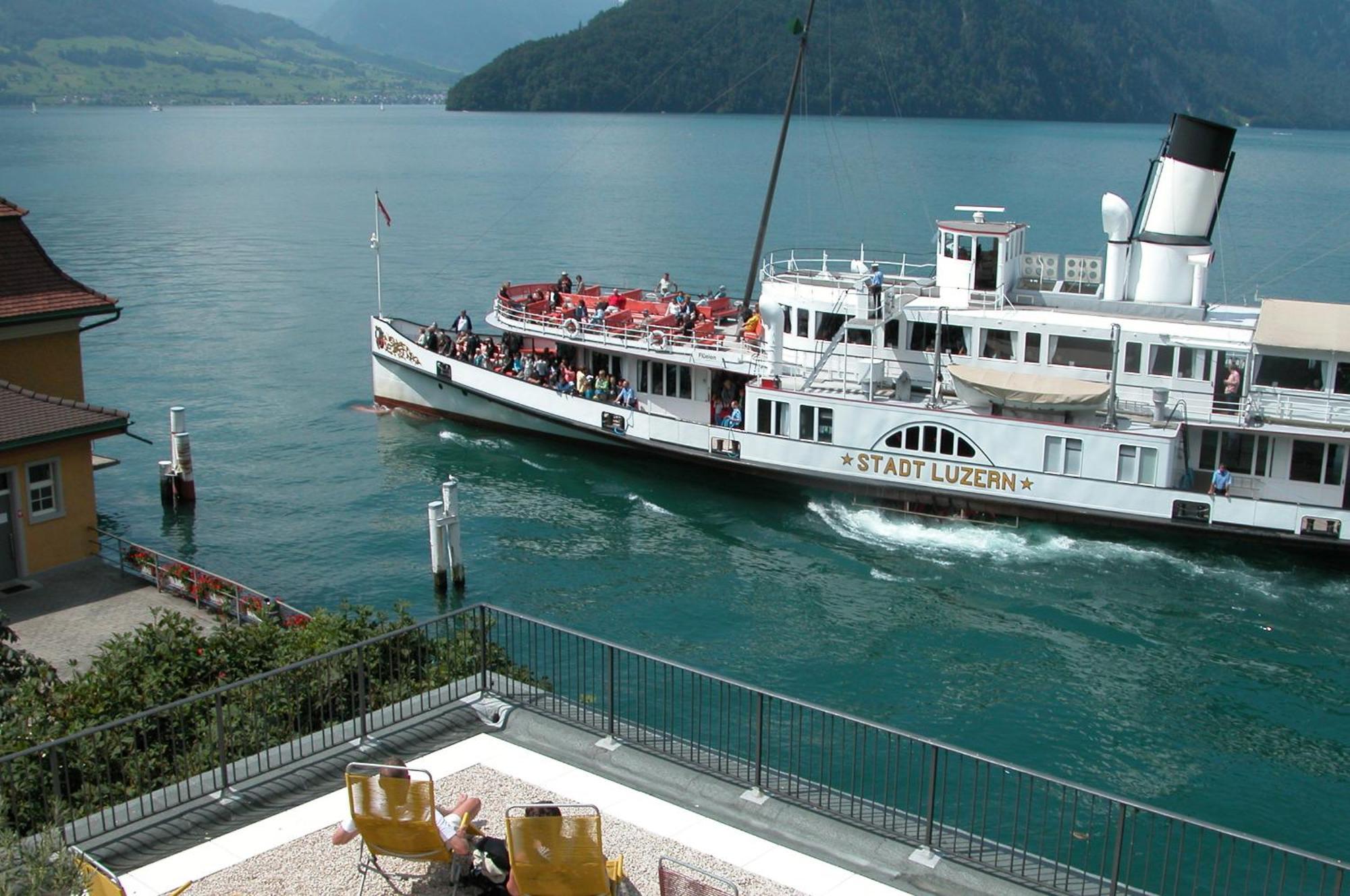 Hotel Terrasse Am See Вицнау Экстерьер фото