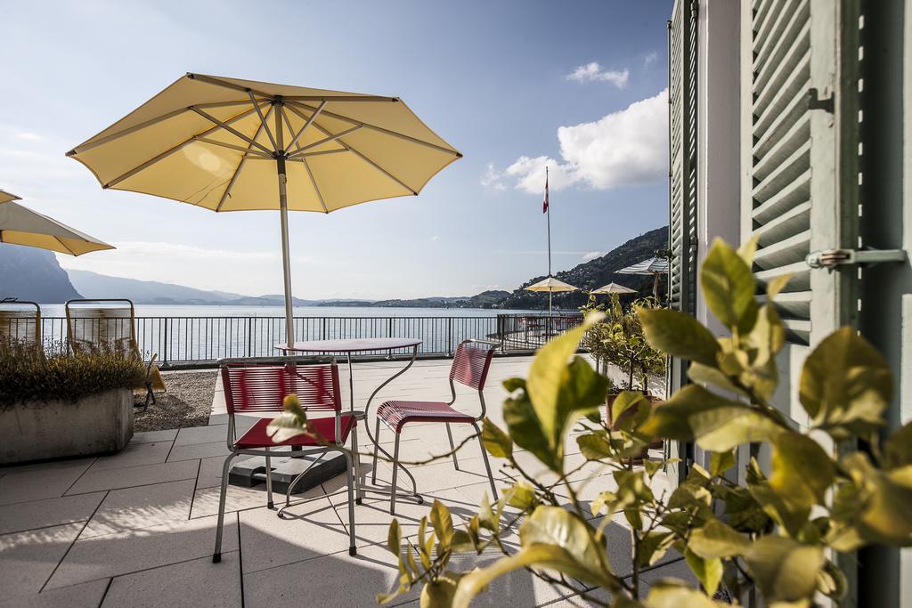 Hotel Terrasse Am See Вицнау Экстерьер фото