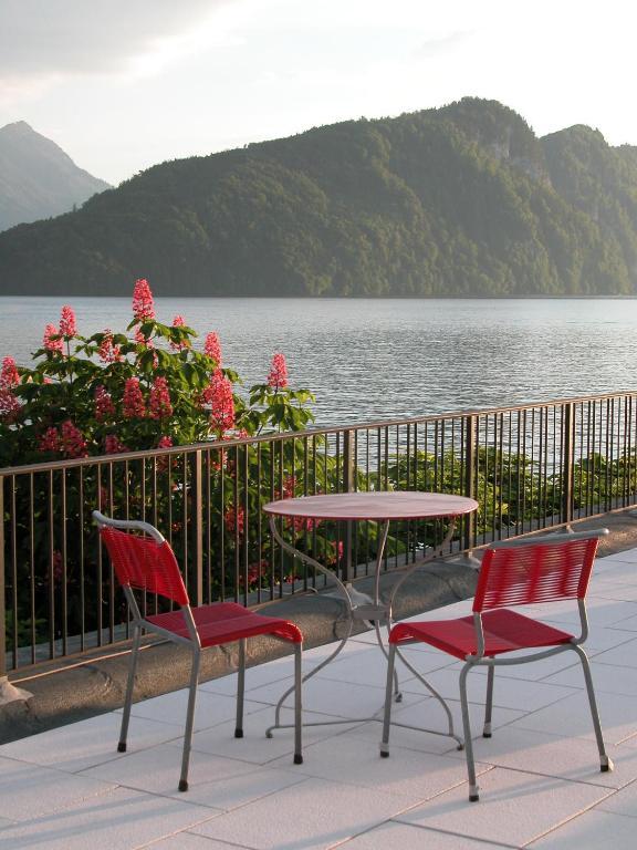 Hotel Terrasse Am See Вицнау Экстерьер фото